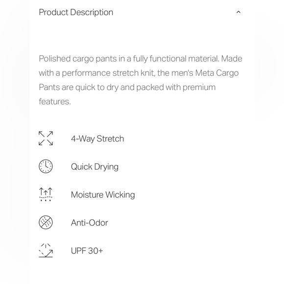 Vuori Meta Cargo Pants - Picture 5 of 9